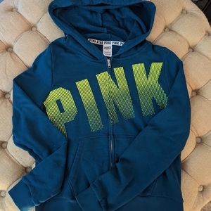 VS PINK Zip up hoodie